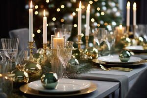 Photothèque maison de decoration de noel